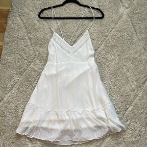 Abercrombie & fitch mini white dress